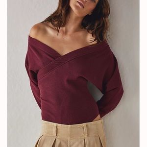 Free People Wrap Bodysuit